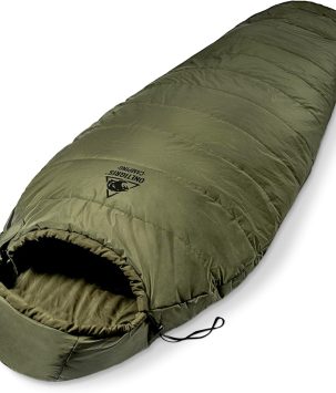 OneTigris Bushcrafter’s Sleeping Bags, Mummy Sleeping Bag for Camping Hiking Backpacking, Survival Gear